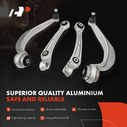 16Pcs Control Arm & Sway Bar Link Kit for Audi A4 (4H0422810, 8K0422817A)