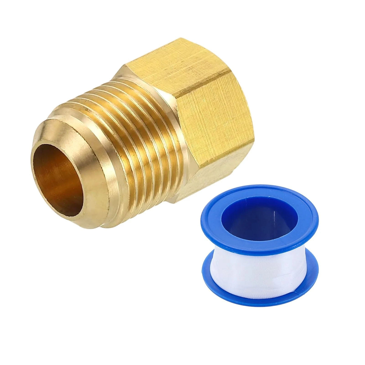 5/8 SAE Male x 3/8 Female Brass Pipe Fitting for Automotive