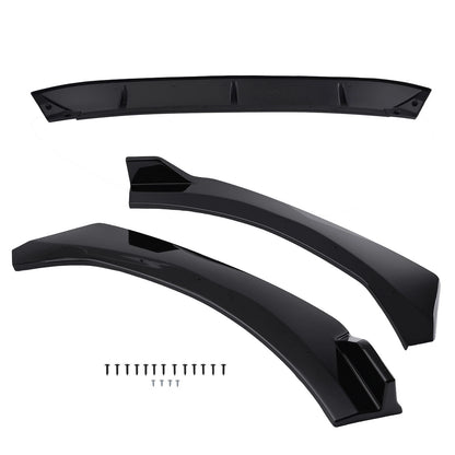 Front Bumper Lip for KIA K5 (2020–2024) Gloss Black, Part No. 70HXP4