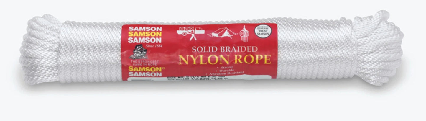 1/2" x 500' Nylon Sash Cord for Samson Rope