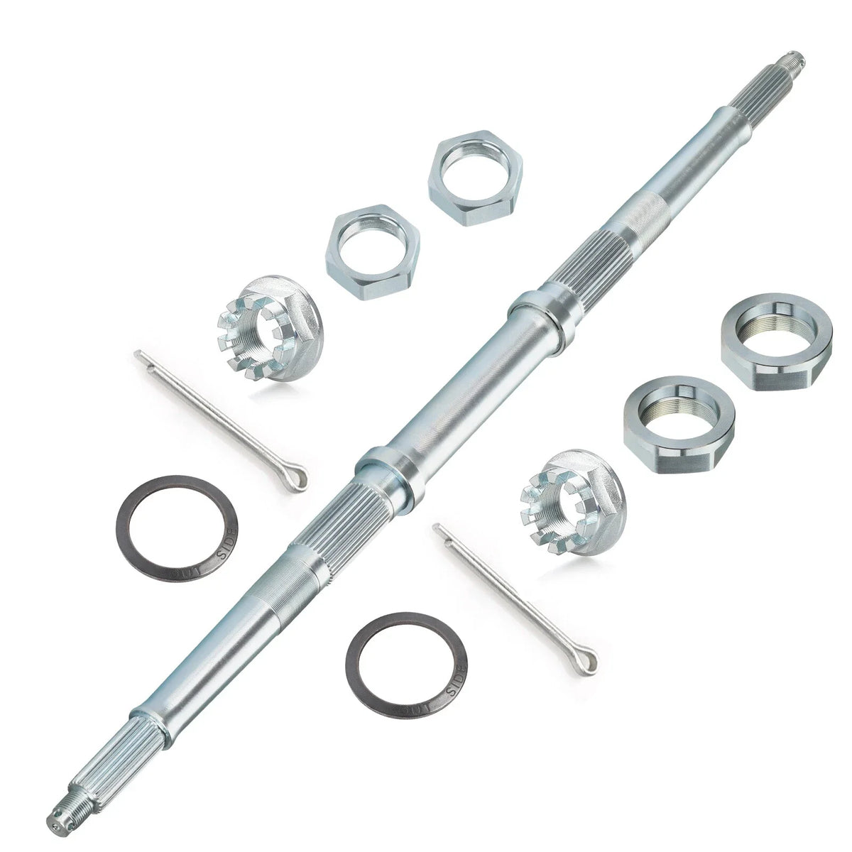 Rear Axle Shaft w/ Nut Pin Kit for Honda FourTrax 300 (1993–2000)