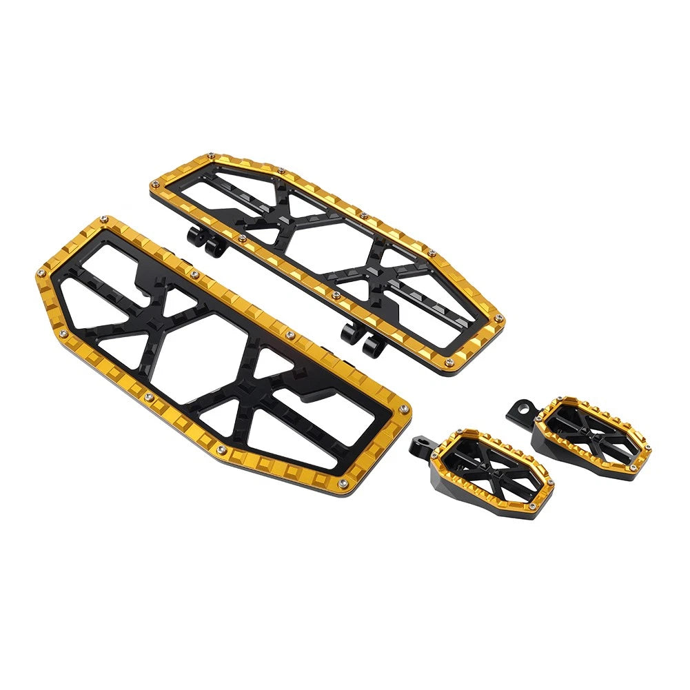Driver Passenger Floorboard Foot Peg Pedals for Harley Electra Road Glide