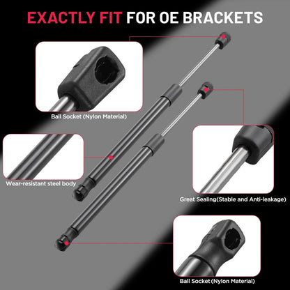 2X Hood Lift Supports for Nissan Murano (2015–2022)