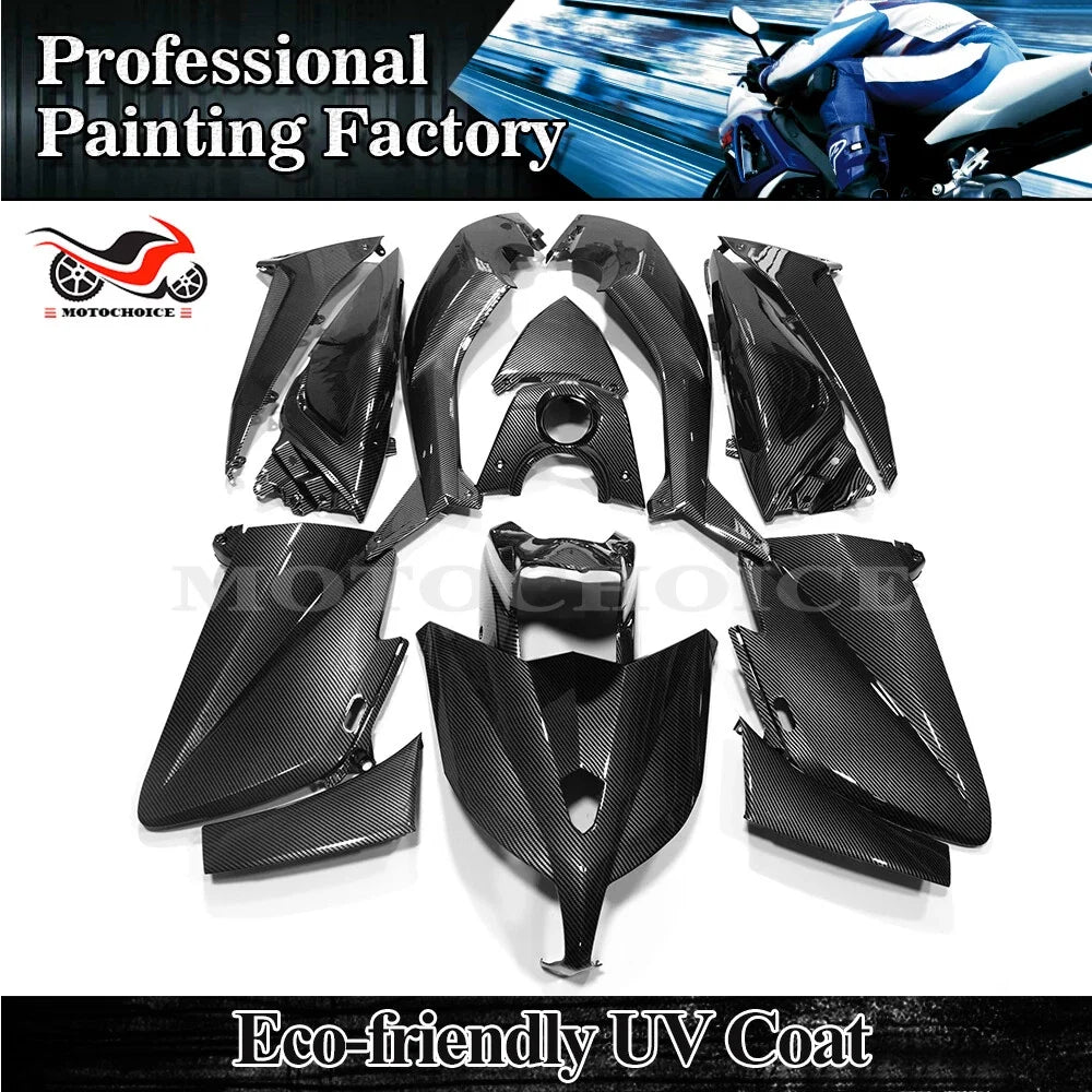 Carbon Fiber Painted Fairing Kit for Yamaha TMAX 530 (2012–2014)