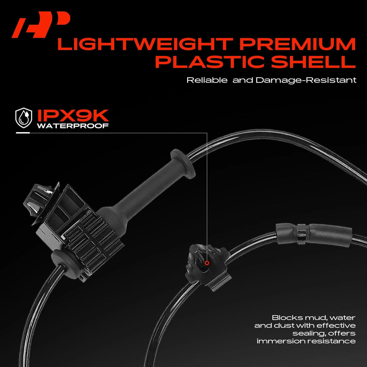 Front ABS Wheel Speed Sensor for Mazda CX-9 (2016–2019) TK784370X, TK78-43-70X, 5S15659