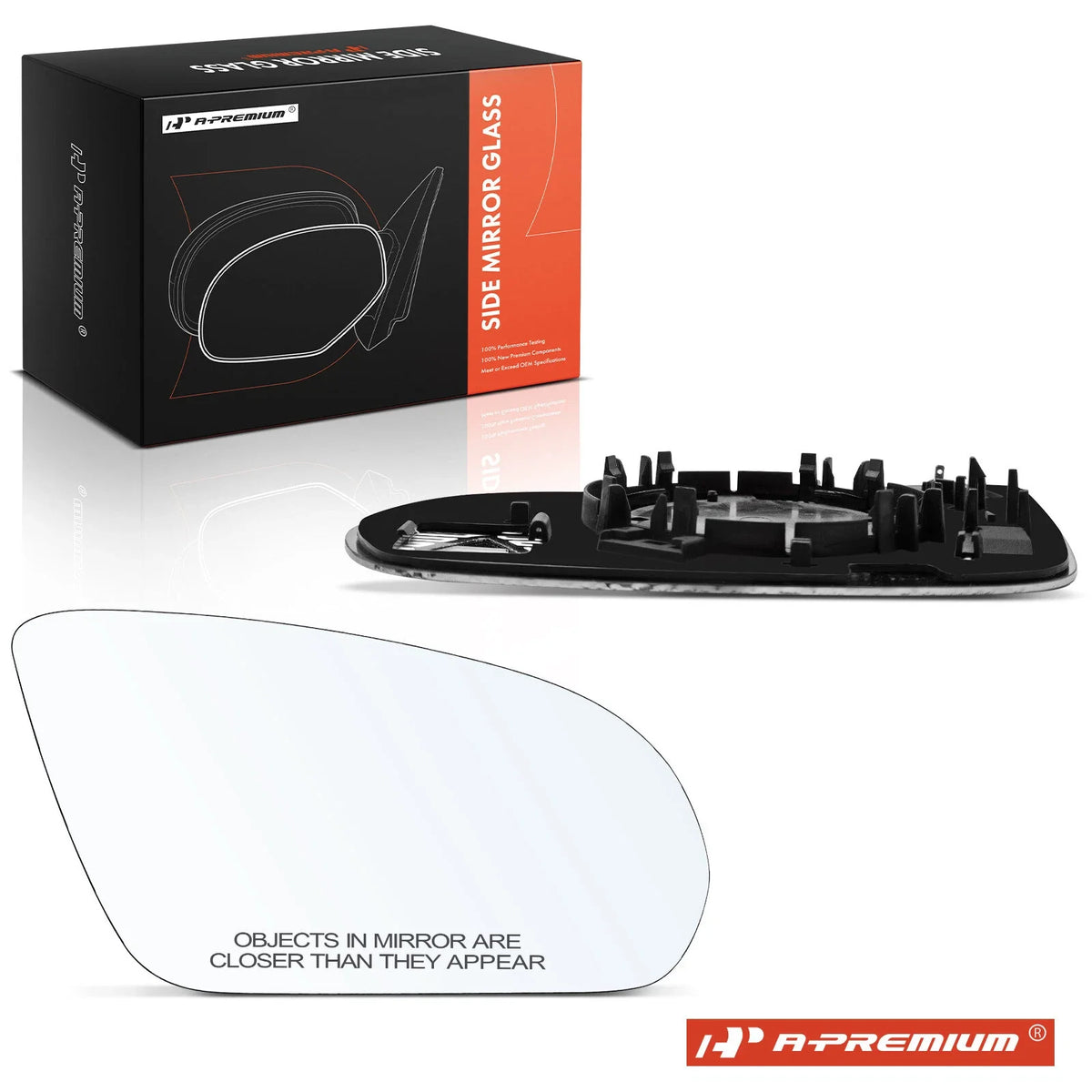 Heated Passenger Power Mirror Glass for Mercedes-Benz C300 C400 (2015–2019)