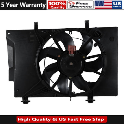 Engine Radiator Cooling Fan Assembly 621-503, 622500 for Ford Fiesta (2011–2017)