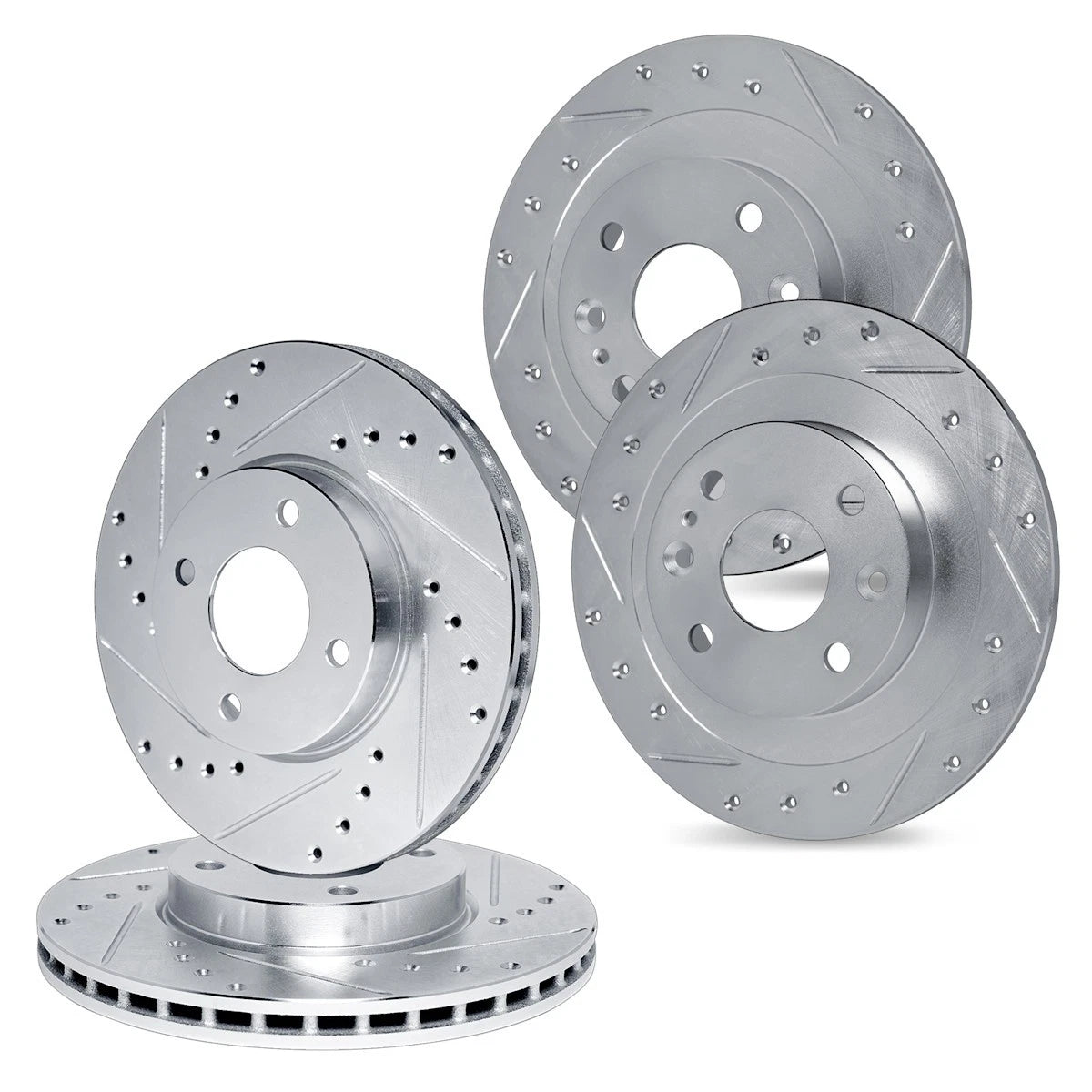 Set of 4 Brake Discs for Eagle Plymouth Dodge Mitsubishi (1992–1996) WGPN2-72025