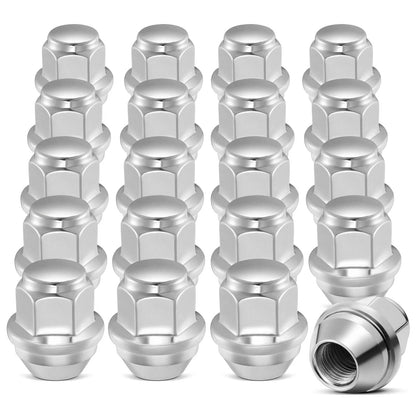 20 Pack 19mm Hex Lug Nuts for Ford Fusion Focus (2009–2019)