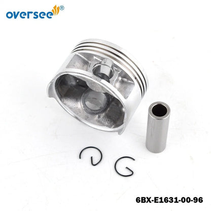 Piston & Ring Set for Yamaha F4-6HP Outboard (1996) 6BX-E1631-00-96, 6BX-E1603-0