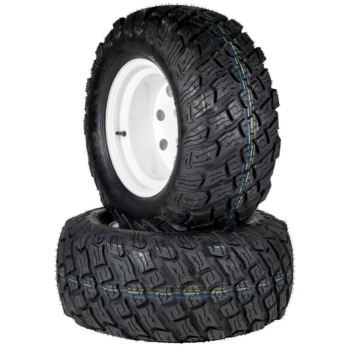 Set of 2 23x9.5-12 Tires for Lawn Mower Tractor Golf Cart (146-1389)