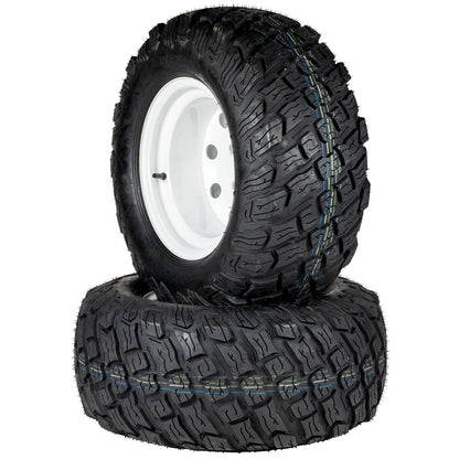 Set of 2 23x9.5-12 Tires for Lawn Mower Tractor Golf Cart (146-1389)