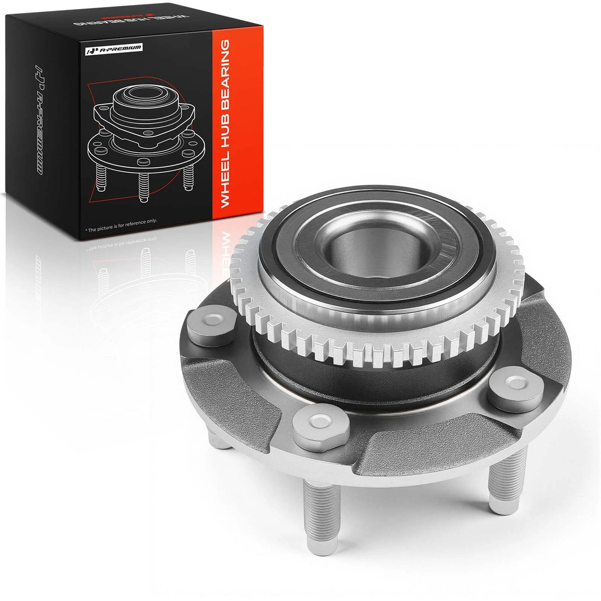 Front Wheel Hub & Bearing Assembly for Ford Mustang (1994–2004) BR930250, 1R3Z1104AA, 513115