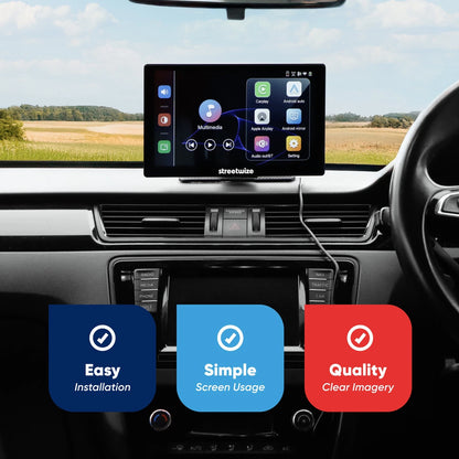 9" Touch Screen Wireless Apple CarPlay Android Auto Radio for SWWCP2