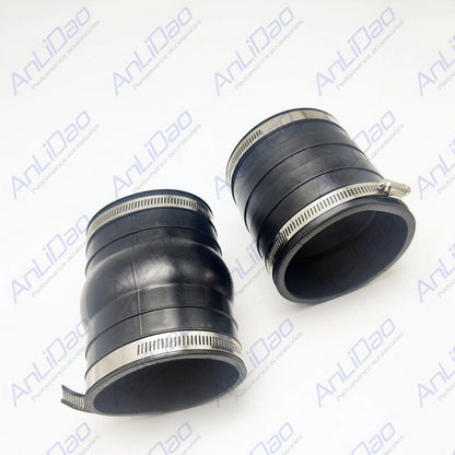 Rubber Coupler Hose Bellows for OMC Volvo Penta 4.3/5.0/5.7L (3852696, 3863450)