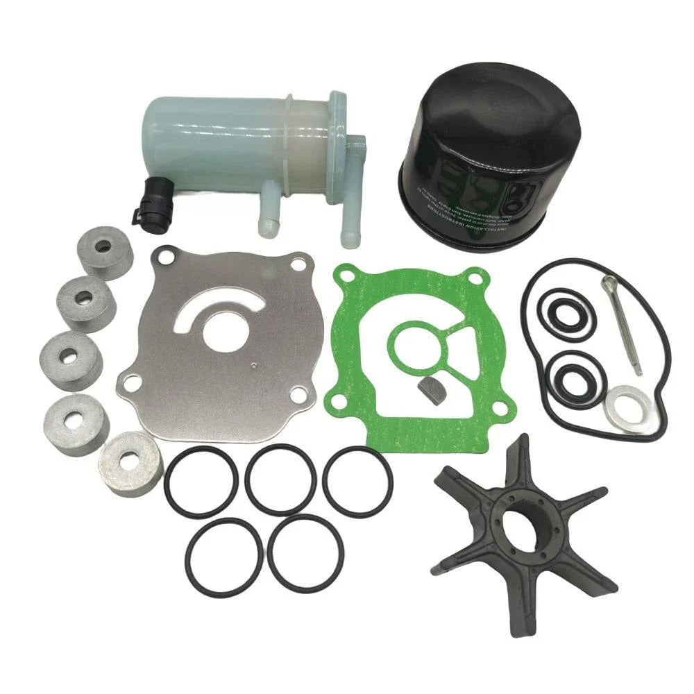 Maintenance Service Kit for Suzuki DF20 DF25 Outboard (17400-95872, 17461-96302)