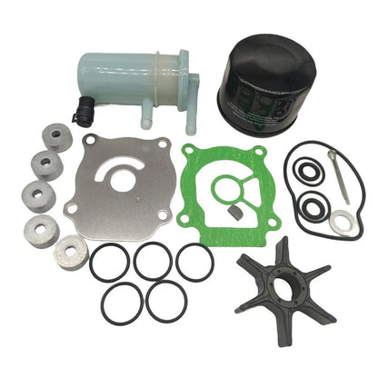 Maintenance Service Kit for Suzuki DF20 DF25 Outboard (17400-95872, 17461-96302)