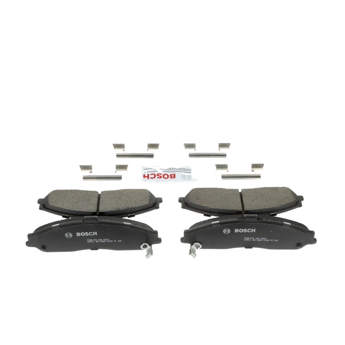 2X BC731 Brake Pad Set for Chevy Corvette XLR (2004–2013)