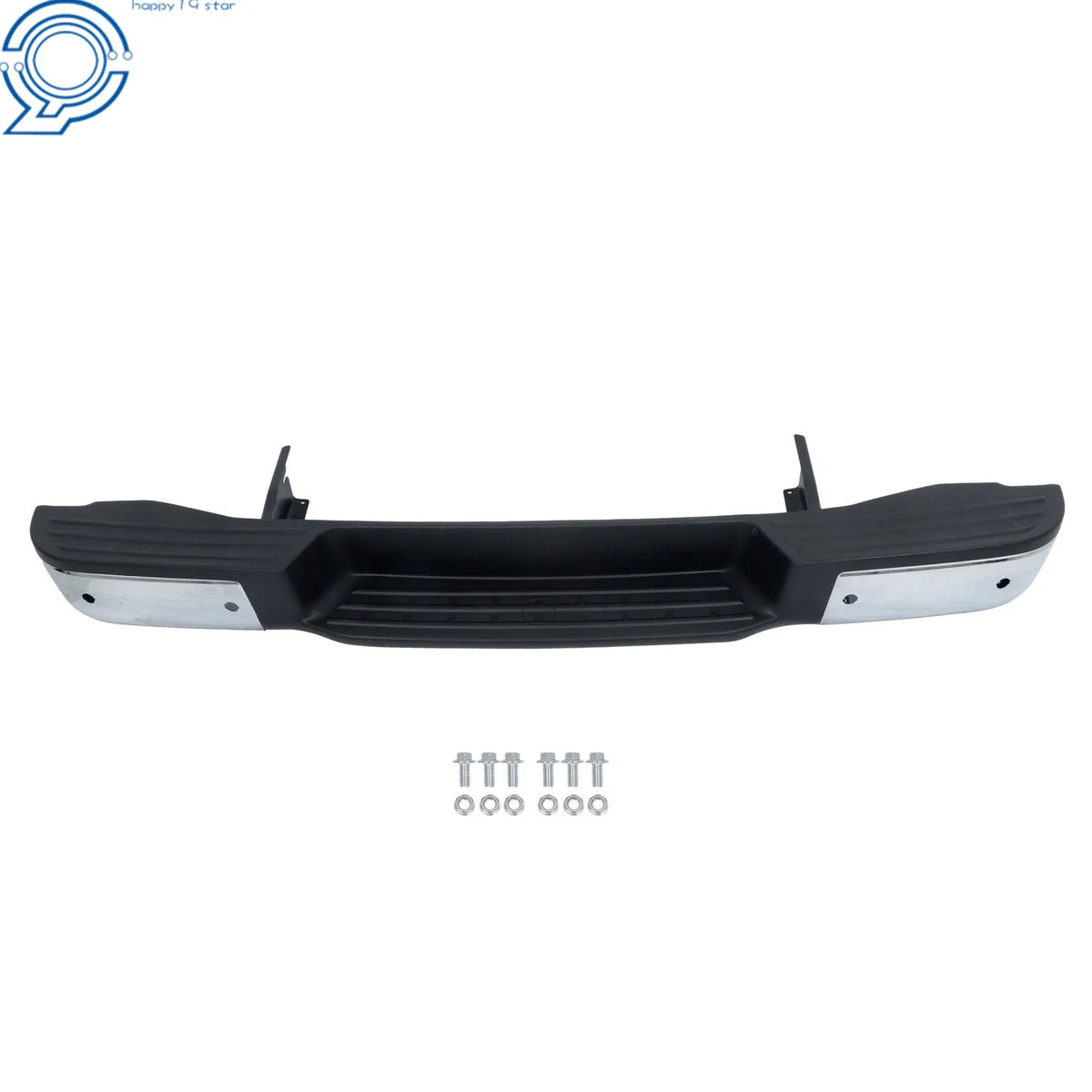 Chrome Rear Bumper Assembly for Nissan NV1500 NV2500 NV3500 (2012–2021)