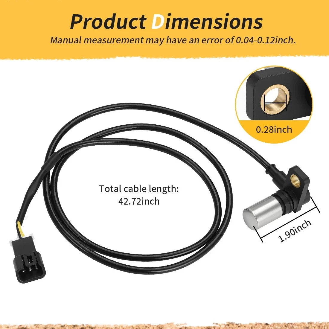 Crank Position Sensor for Polaris Sportsman 700 800 Ranger 700 XP (2004–2007)