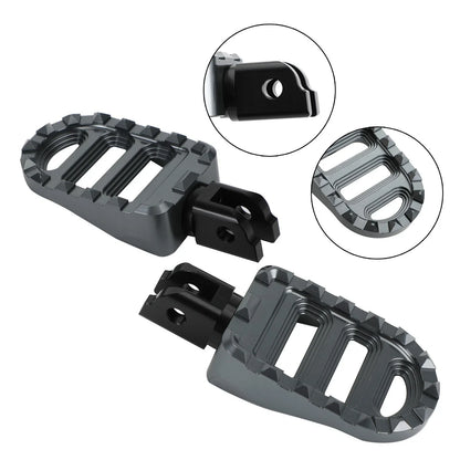 Front Footrests Foot Pegs for Harley Sportster S, Low Rider, Fat Bob, Softail Slim