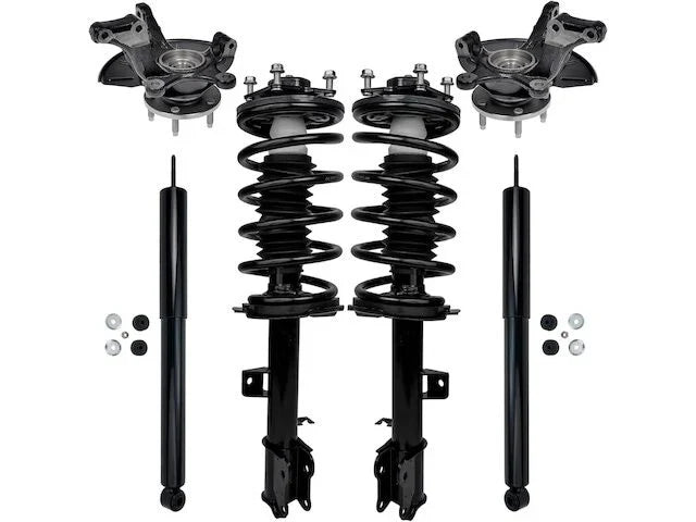 Front and Rear Shock Strut Steering Knuckle Kit for Mazda Tribute (2001–2007)