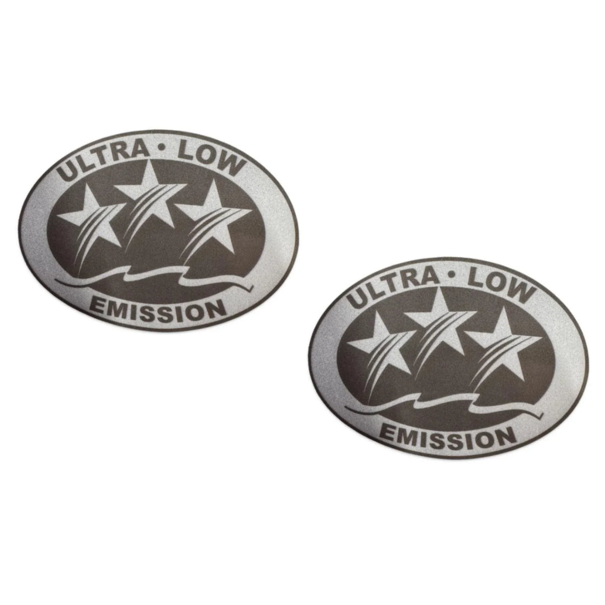 2X Outboard Graphic Light Gray Sticker Decal for Outboard Engine