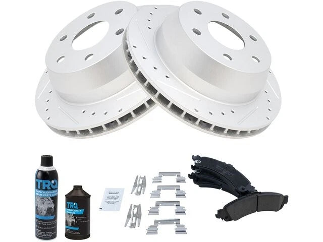 Set of 4 Brake Pads and Rotors for Cadillac Escalade EXT (2002–2006) 66984CHTD