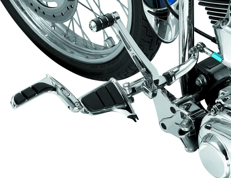 Kuryakyn Swingwing Peg with Male Mount Adapter Chrome for Cruiser Bikes