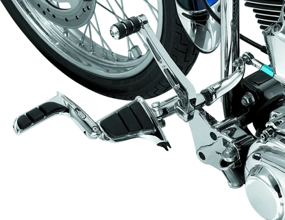 Kuryakyn Swingwing Peg with Male Mount Adapter Chrome for Cruiser Bikes
