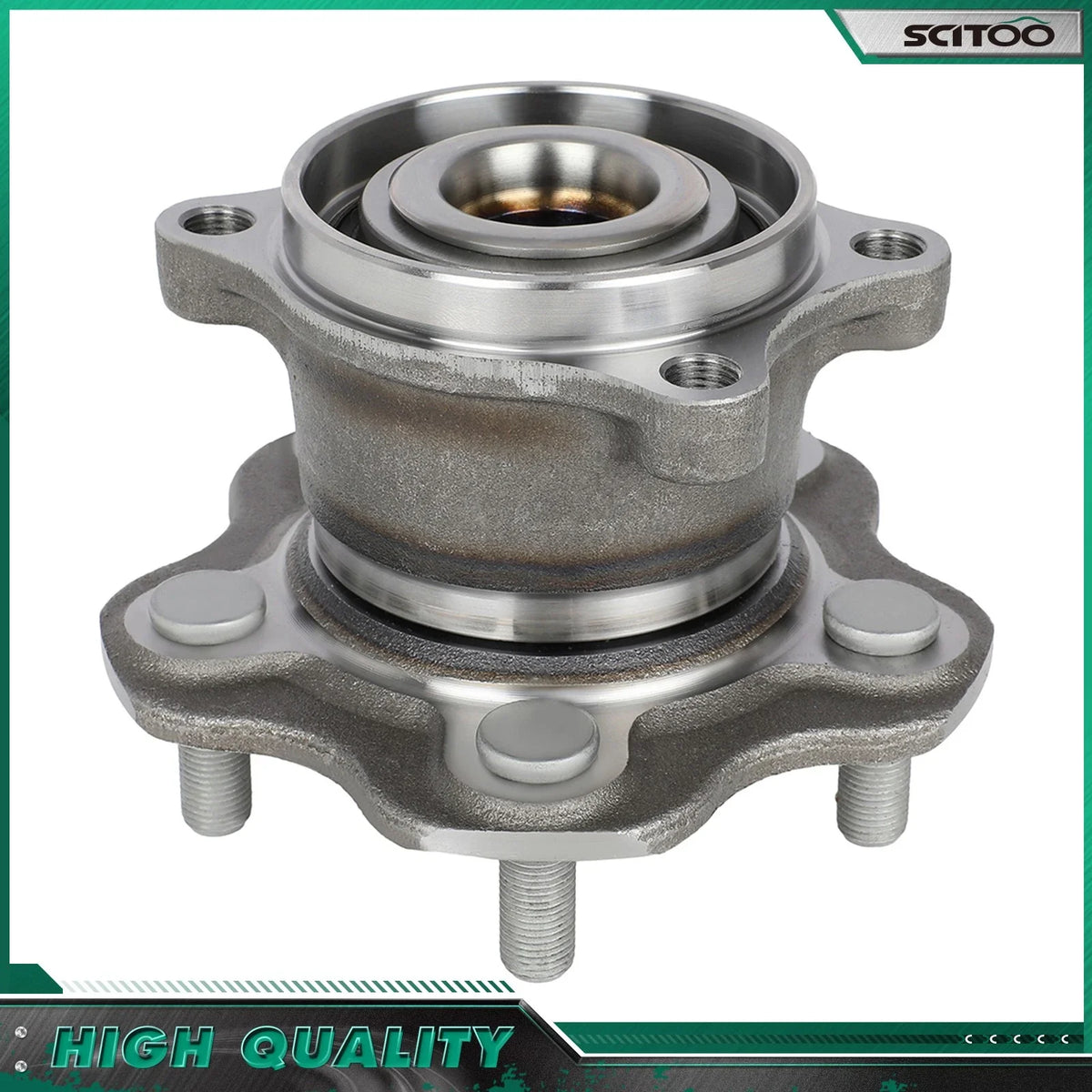 Pair Rear Wheel Bearings Hub Assembly for Nissan Rogue (2008–2020) AWD