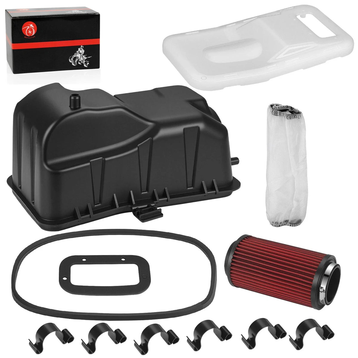 Airbox Air Filter Box Lid Kit w/Clips for Polaris Sportsman 500 4x4 (2001–2010)