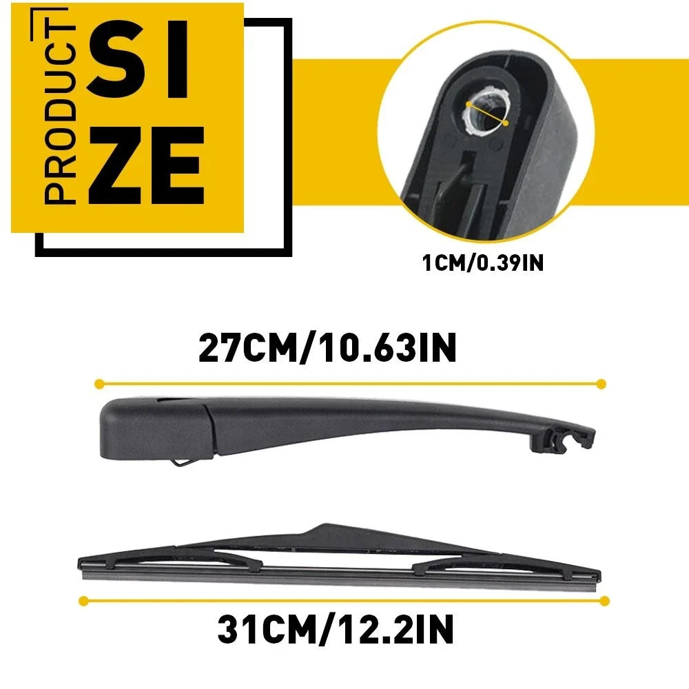 Rear Windshield Wiper Arm & Blade Set for Chevrolet Captiva Sport (2012–2014)