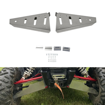 Front Lower A-Arm Guards for Polaris RZR 1000 XP (2014–2018) 1/8" Aluminum Pair