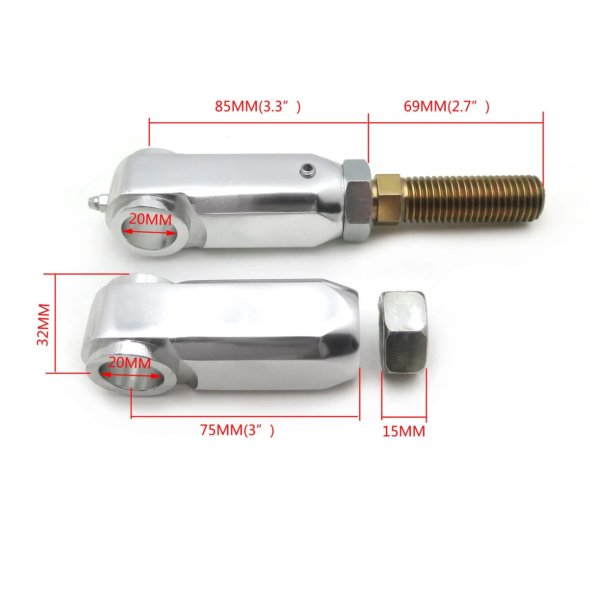 4" Lowering Kit for Yamaha Raptor 350 660 700 (2004–2019)