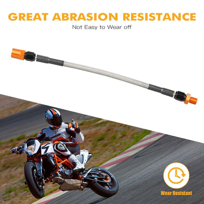 Braided Oil Pressure Hose for KTM 690 SMC R ENDURO R (2012–2023) 275mm