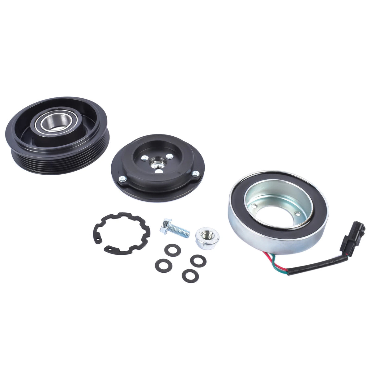 AC Compressor Clutch Kit for Nissan Rogue (2008–2015) 92660JM01B, 92600JM01D