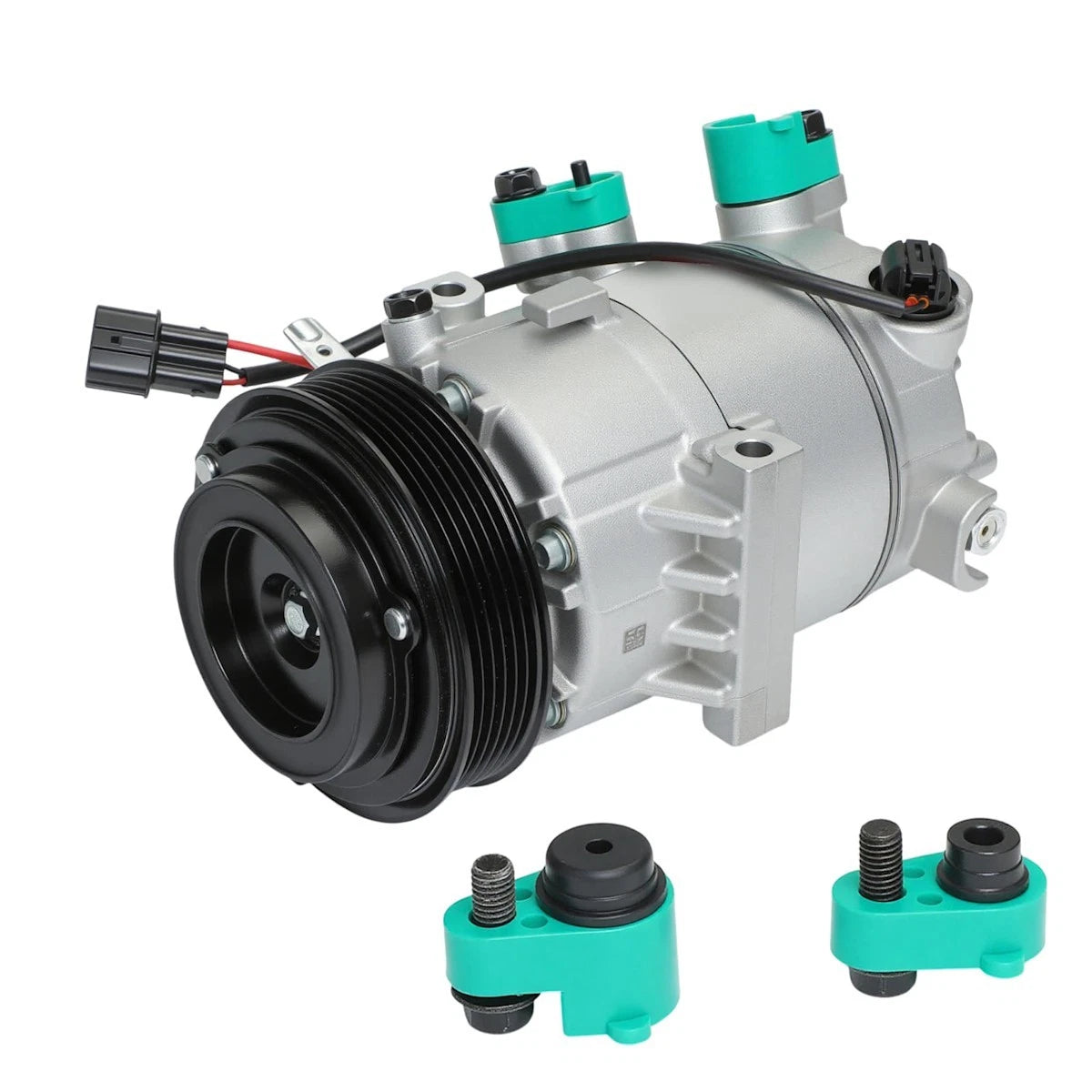 A/C Compressor with Clutch for Hyundai Elantra (2017–2020) 17977547, CO29339C