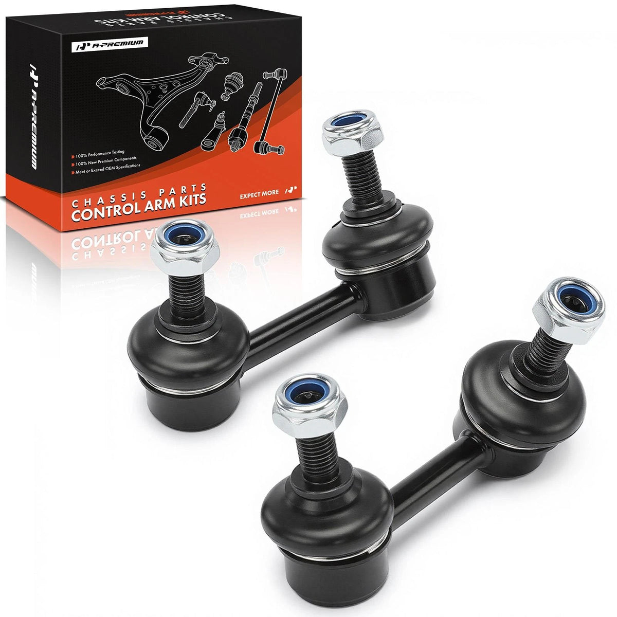 2X Rear Side Stabilizer Bar Link for Honda Odyssey (2018–2023) 52320THRA01, 52325THRA01, K750935, K750936