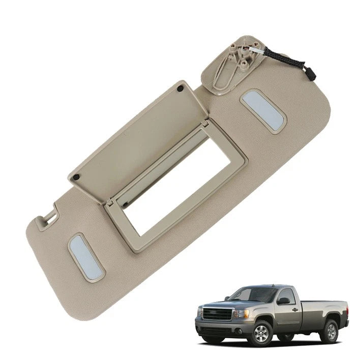 Lighted Mirror Sun Visor for Silverado Sierra Tahoe Yukon (2007–2014) 22850310