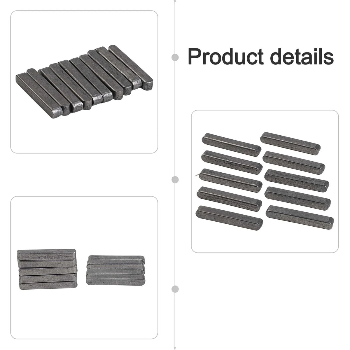 5mm Crankshaft Output Shaft Key for Honda GX Engines