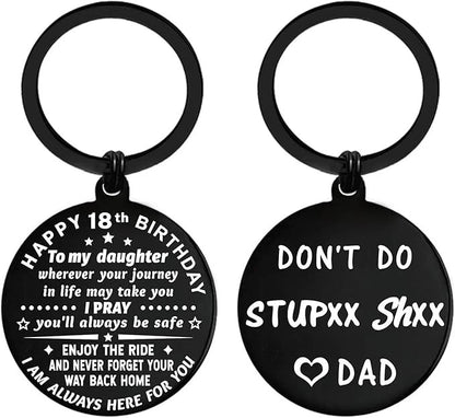 Set of 4 Birthday Gifts for Daughter 18th Year Old from Dad