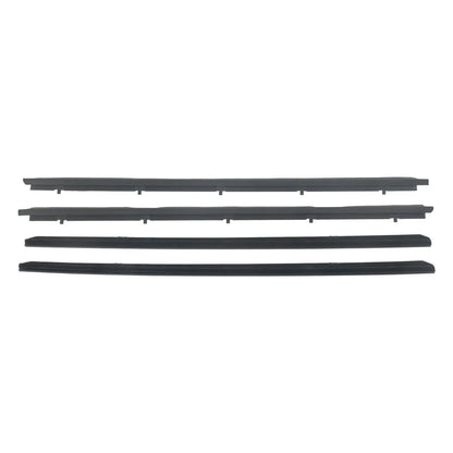 Set of 6 Window Sweep & Run Channel Seal Rubber for GMC Chevy Blazer (1982–1994)