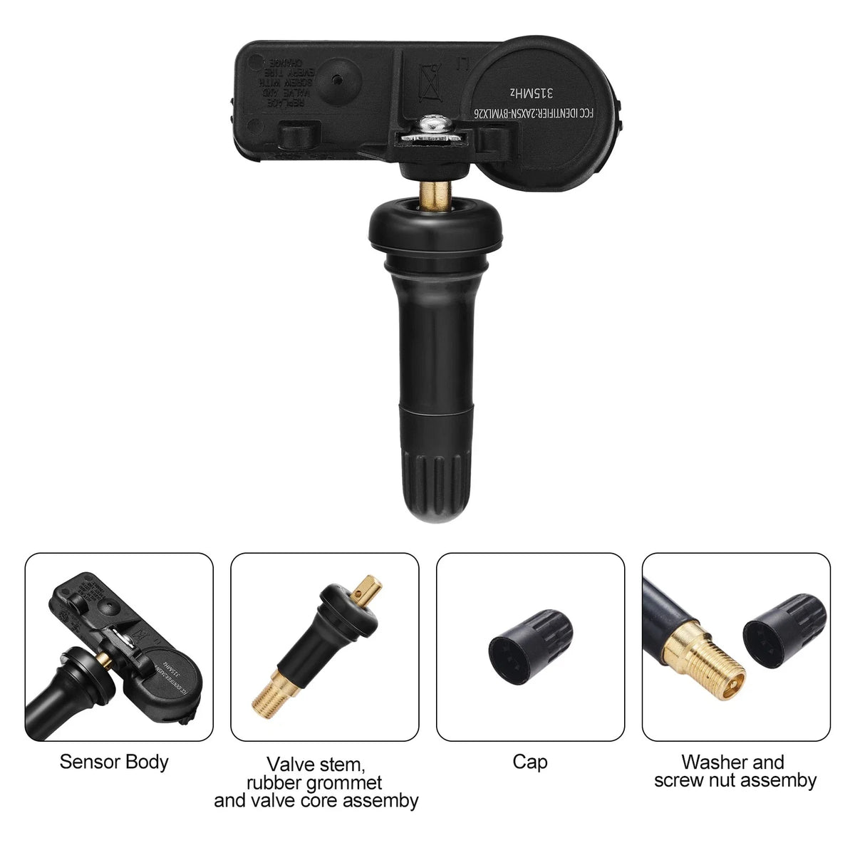 TPMS Tire Pressure Sensors for BMW 323i 328i 528i (2000–2011)