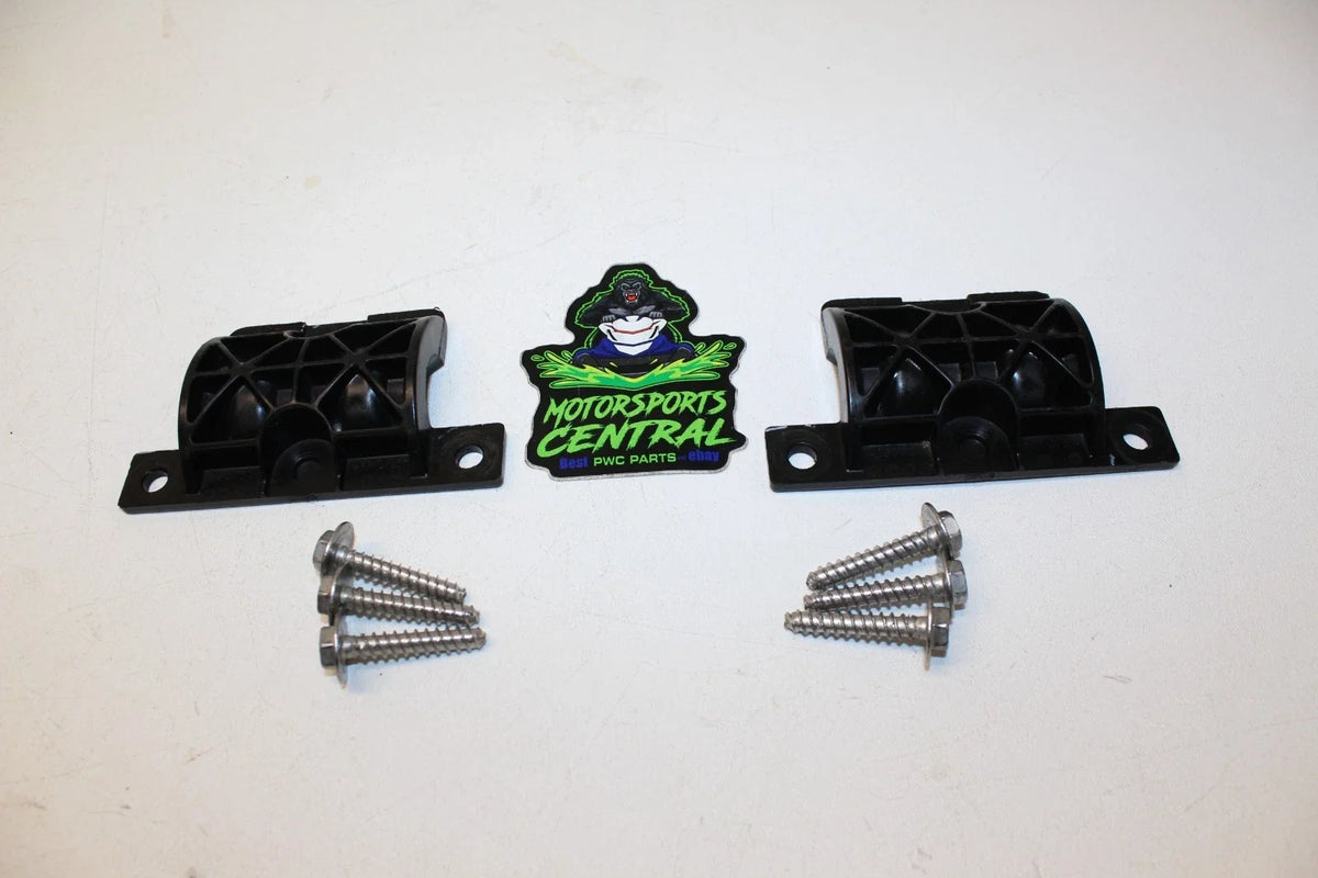 Set of 2 Front Hood Hinge Mount Clamps for Sea Doo GTX RXT X Wake Fish Pro (18-26) 237000066