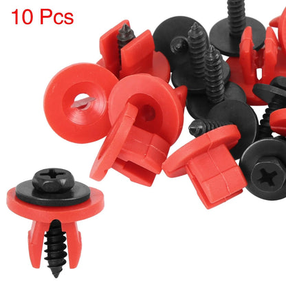 10pcs Engine Undertray Cover Fasteners for Ford Focus (2000–2018)