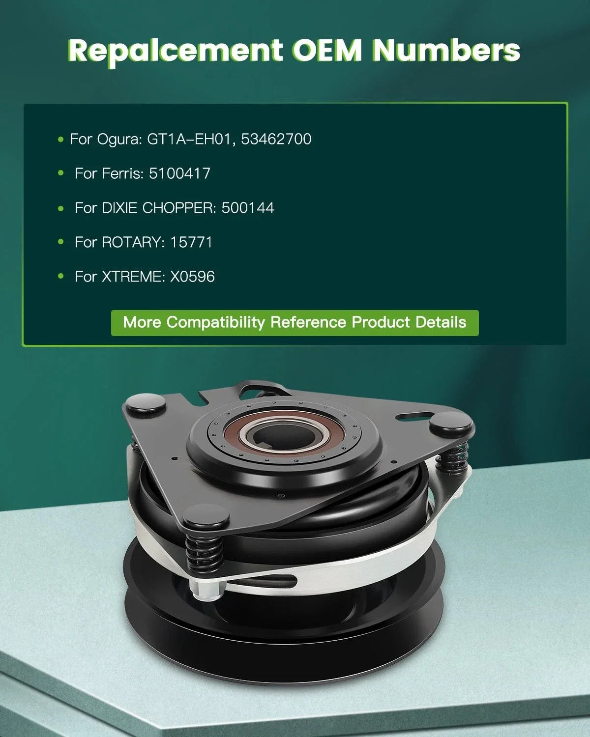 PTO Clutch for Husqvarna Lawn Mower (179335, 414737, 532179335, 532414737)