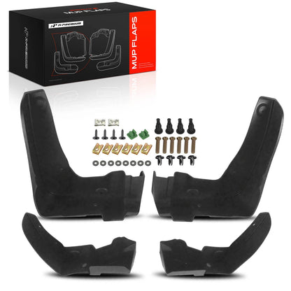 Set of 4 Mud Flaps Splash Guards for Subaru Legacy (2010–2013) 03RSA1803ABK
