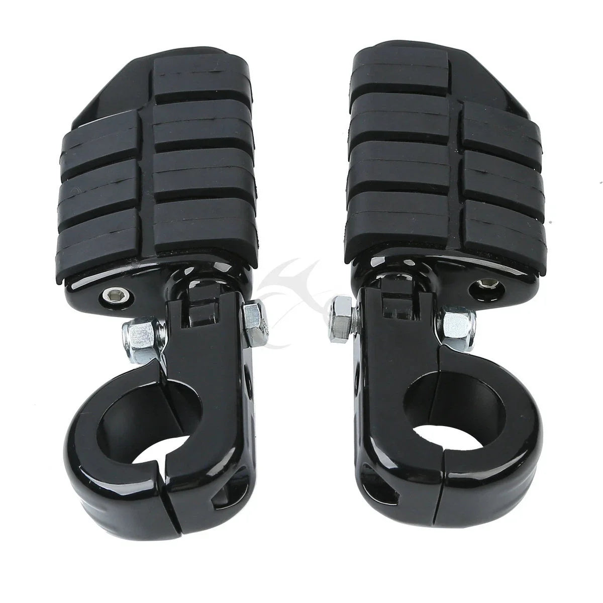 1 1/4" Highway Engine Guard Foot Pegs for Harley Sportster Touring