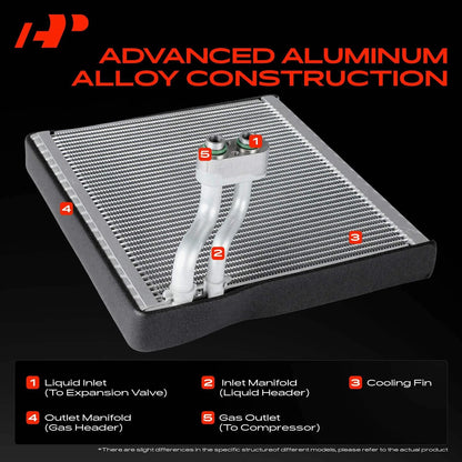 A/C Evaporator Core for Hyundai Sonata (2011–2014) 50939912, 2733878, EV939912PFC